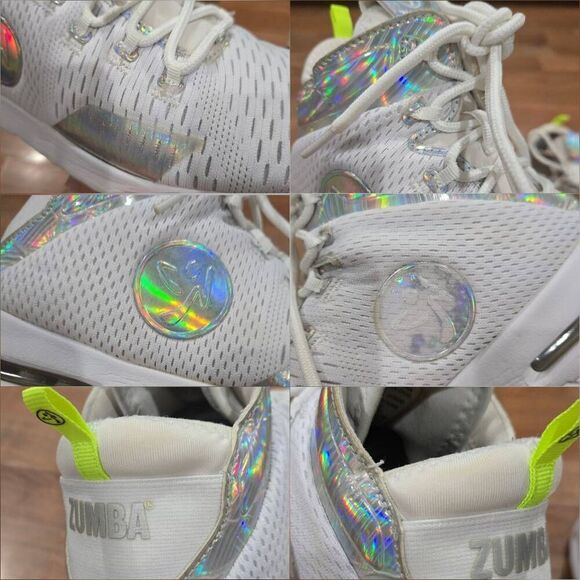 Zumba Air Funk Holographic Mid Top Shoes(F027)-Size 9 for Unisex - Picture 13 of 13